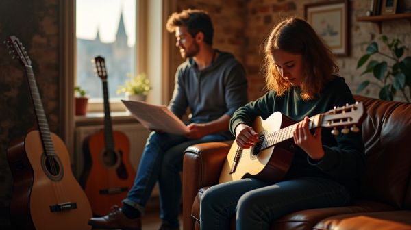 Top 5 établissements pour apprendre la guitare à Rennes